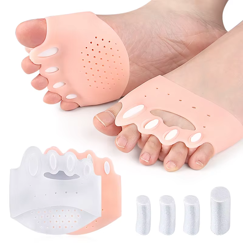 Sistema Completo Anti-Juanete PREMIUM — Almohadilla (2 Pares)+ Guía Digital + Soporte 24/7